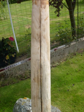 voici ce qui arrive quand on ne fais pas attention on a un coté tout pourri avec une tranchée qui prend j'ai du la bouchée en pronfondeur