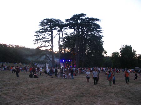 à la tombée de la nuit...c'eeeeest beauuuuuuuu!
