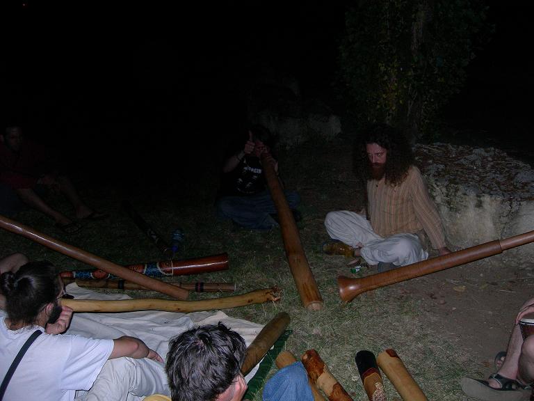 le soir avant le festival