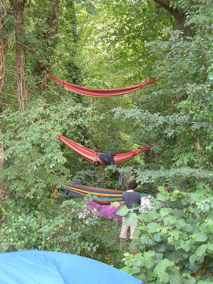 un peu d'escalade avant d'aller dormir
