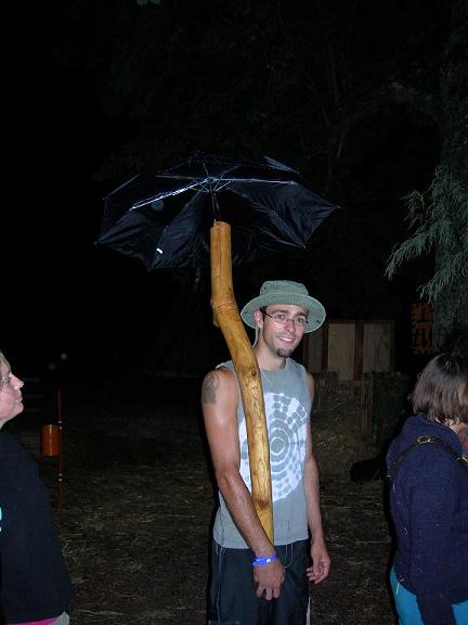 la même sans éclair, le didgeparapluie